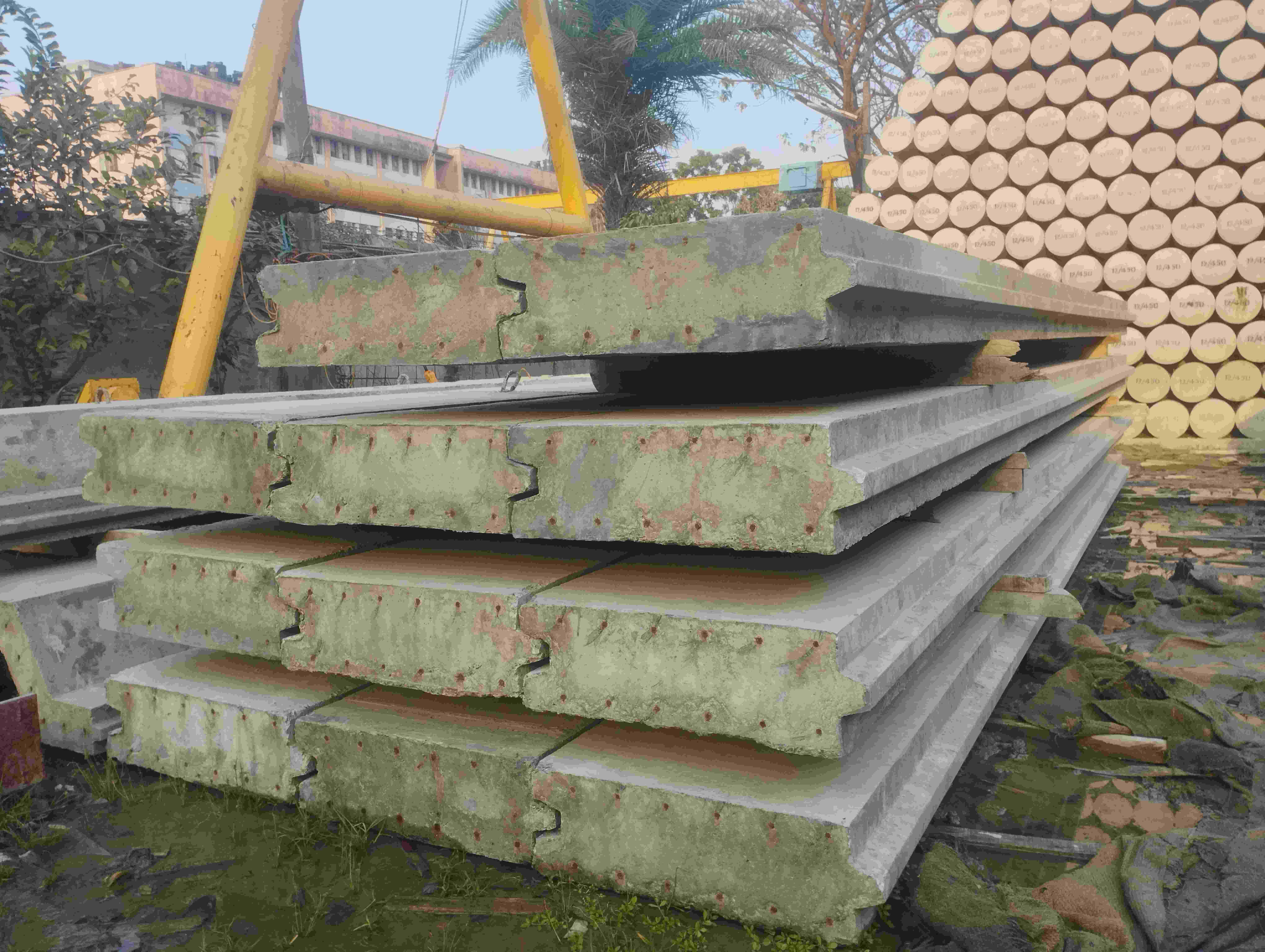 Corrugated Concrete Sheet Pile